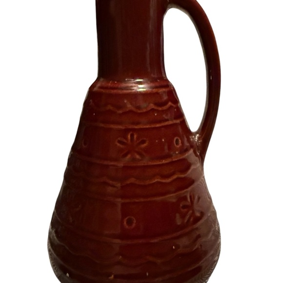 Vintage Brown Marcrest “Daisy and Dot” Stoneware Pitcher – 1950s/60s – Ovenproof - Picture 5 of 10